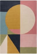 FLAIR RUGS Wollteppich Esre Bunt Geometrisches Design Handgetuftet Bild 2