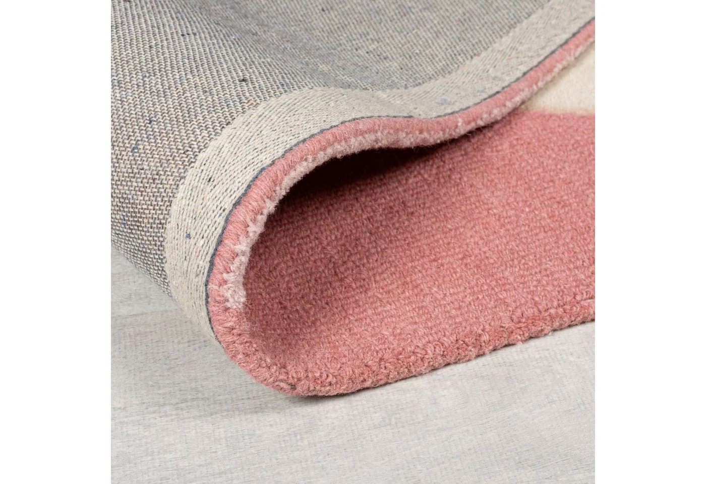 FLAIR RUGS Wollteppich Esre Bunt Geometrisches Design Handgetuftet - Bild 3