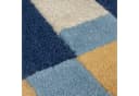 FLAIR RUGS Wollteppich Kai Wool Border Läufer Blau 60x230 cm Bild 4