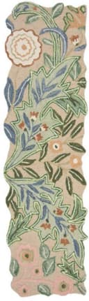 Wollteppich Bryony Floral Grün Floral Design Bild 1