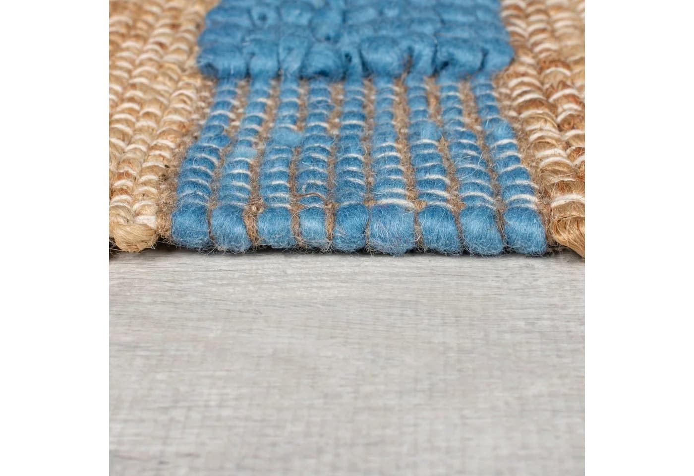 FLAIR RUGS Läufer Medina Blau Abstraktes Streifenmuster Boho-Look - Bild 4