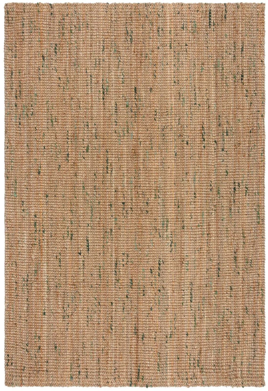 FLAIR RUGS Jute Boucle Teppich mit Fransen - Naturfasern
