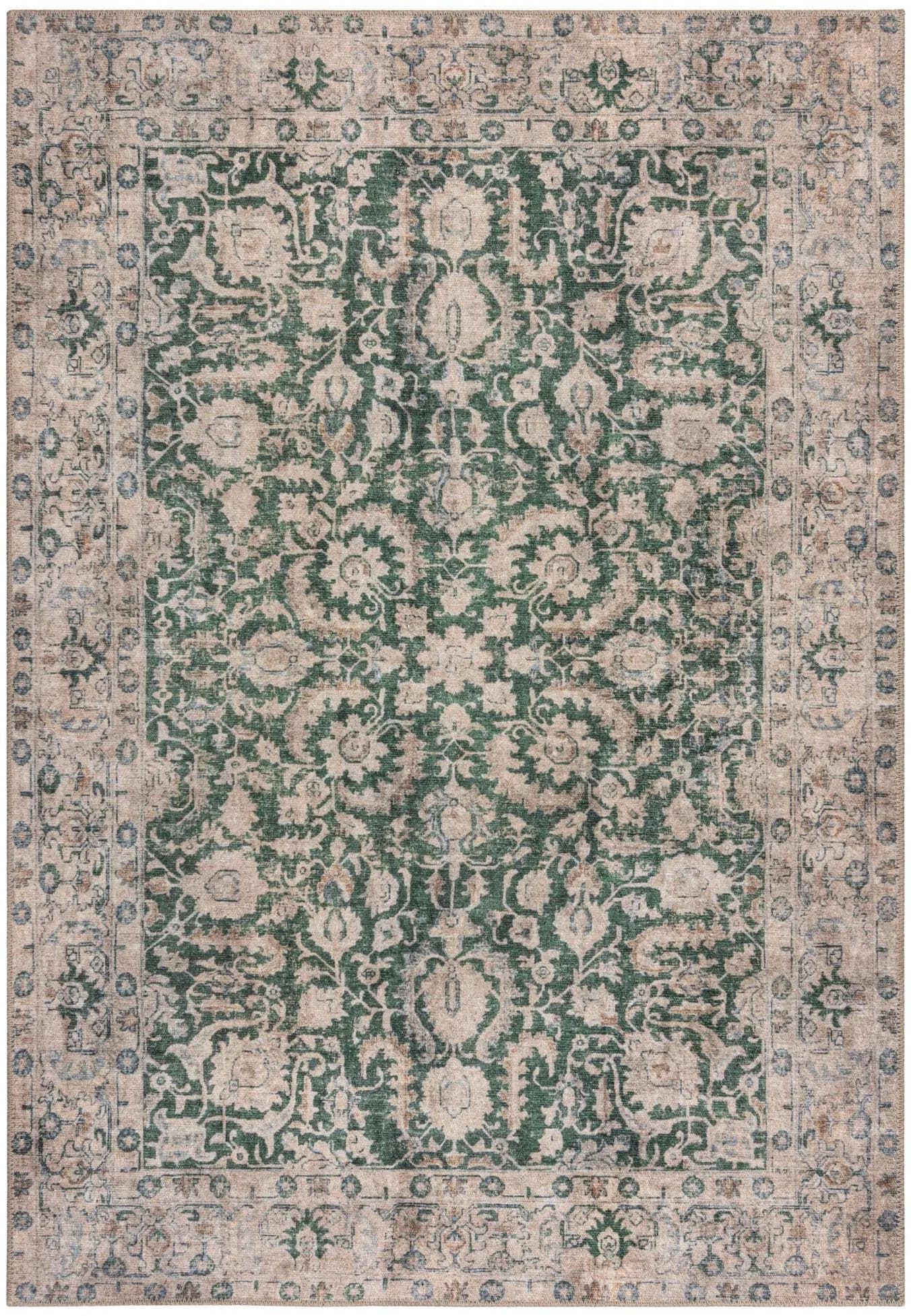 FLAIR RUGS Beau Floral Teppich Grün Floral
