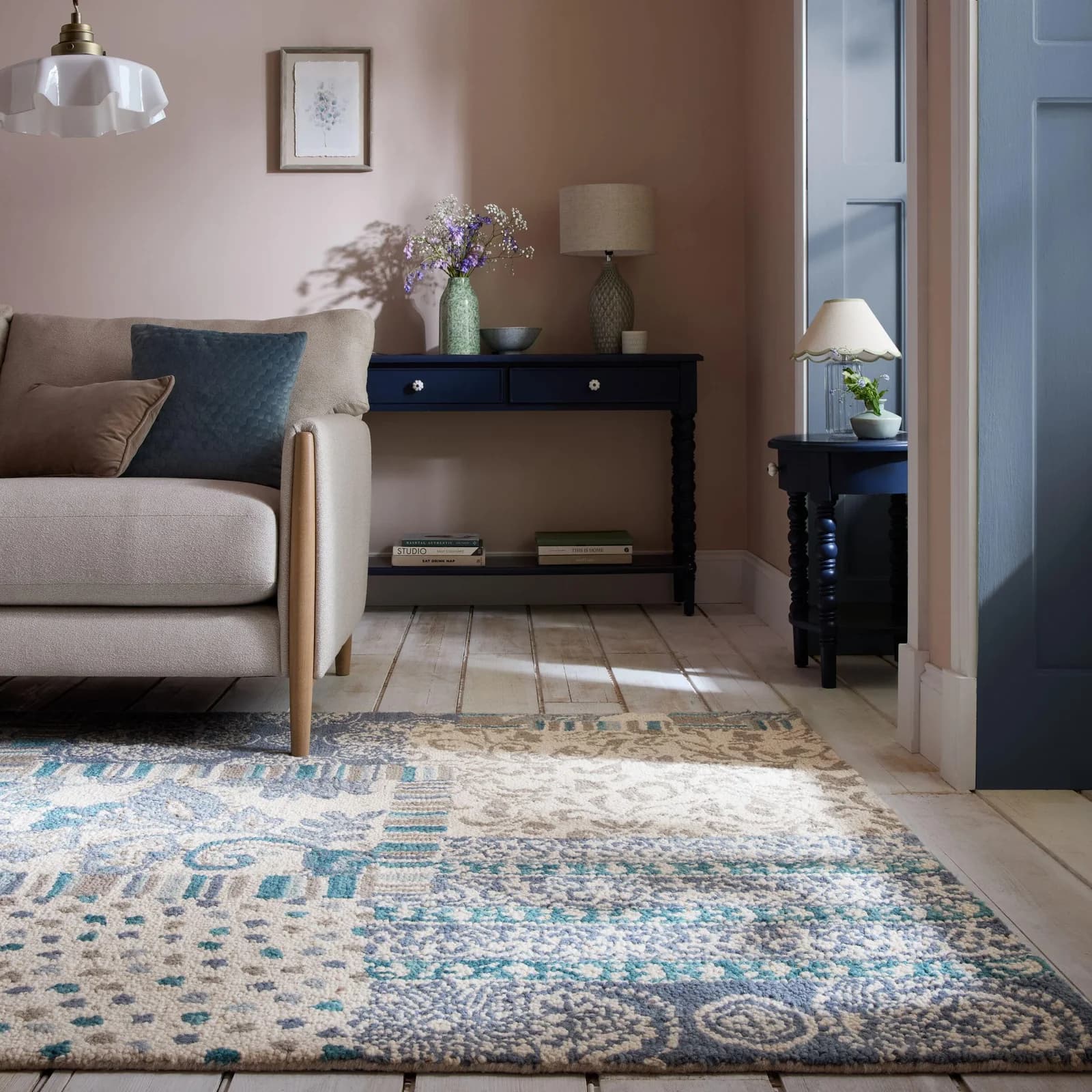Wollteppich FLAIR RUGS Eloise Patchwork Patchwork Design