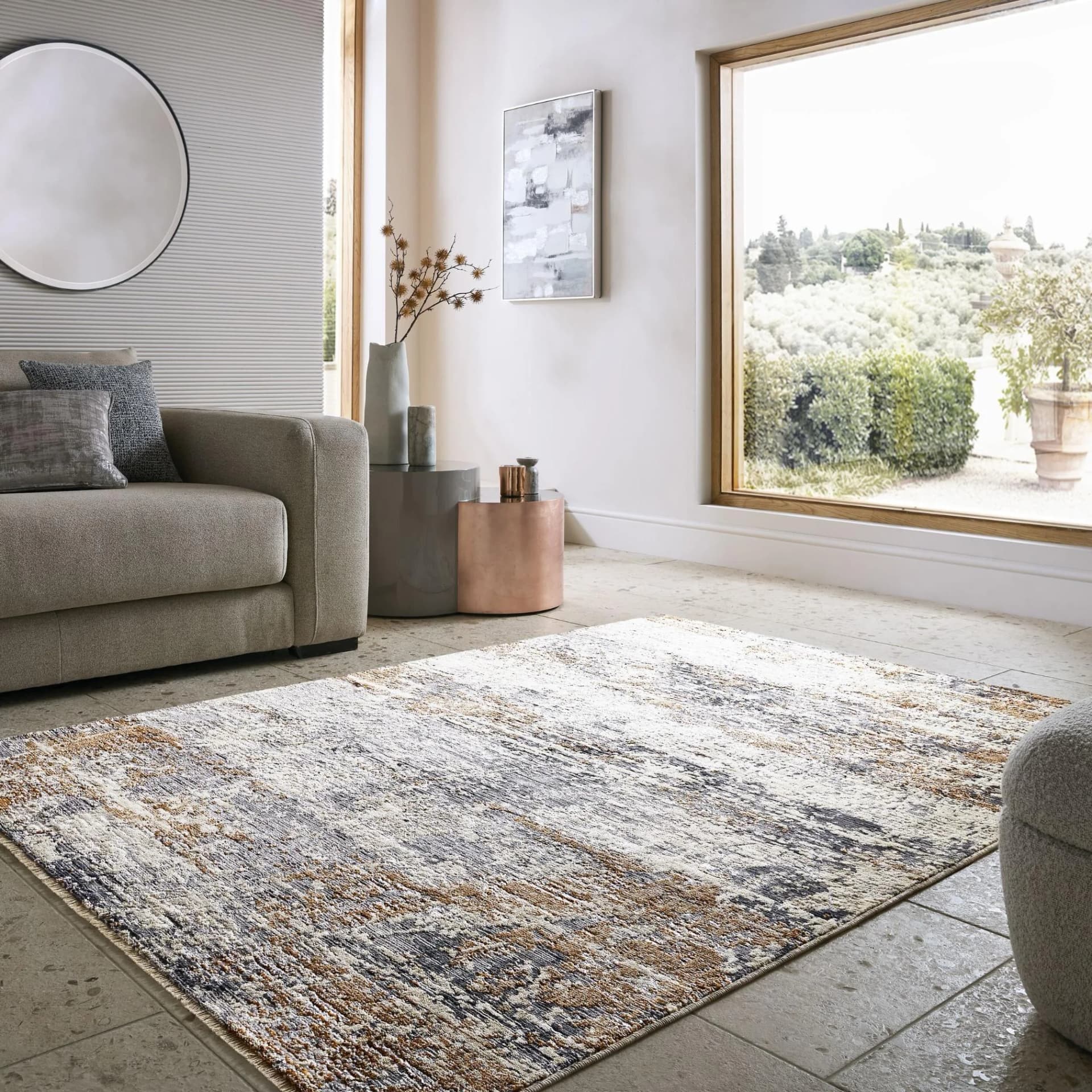 Flair Rugs Drift Abstract Teppich Bunt Meliertes Muster