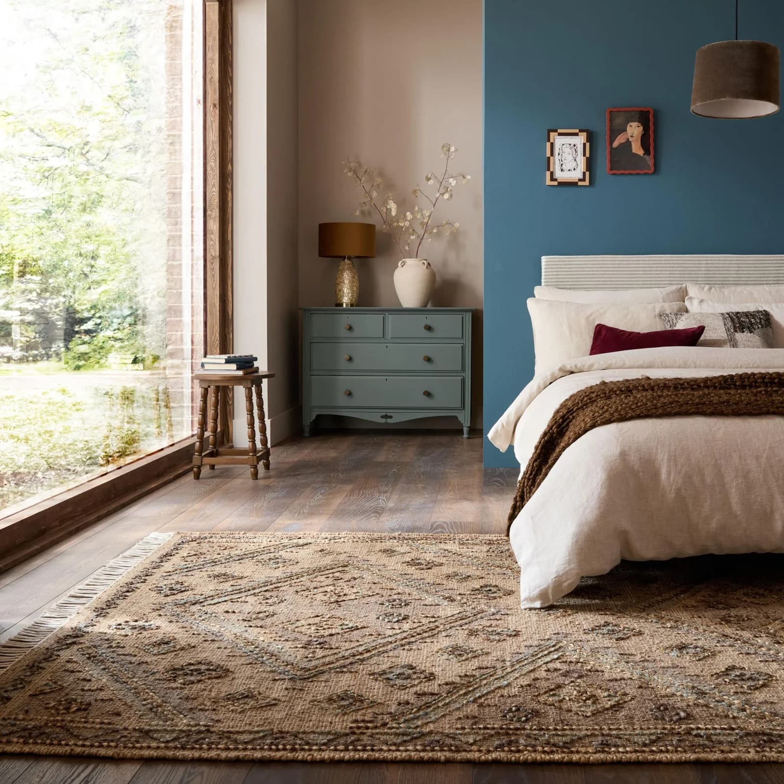 FLAIR RUGS ORIN VINTAGE Teppich natürlich handgewebt