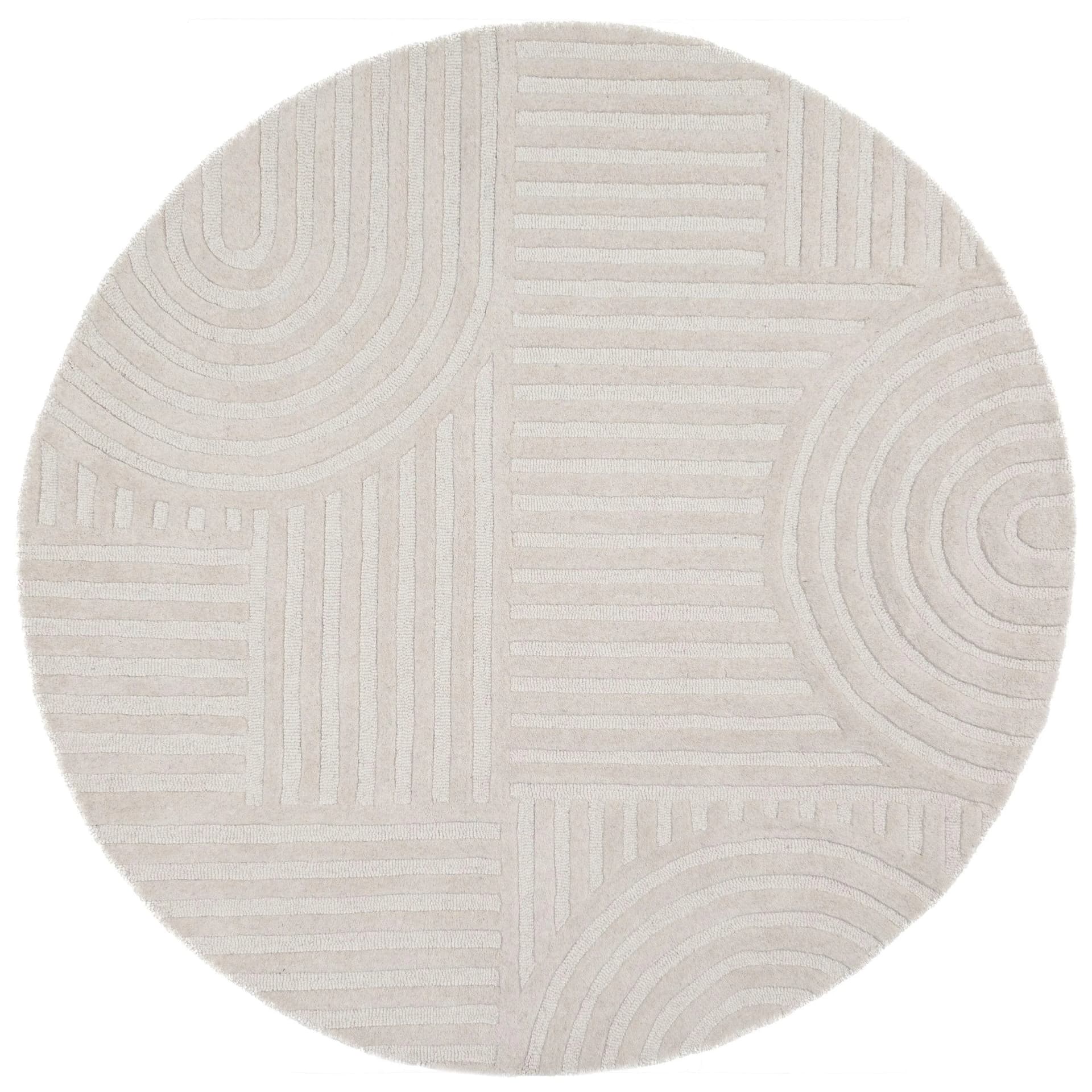 FLAIR RUGS ZEN GARDEN Teppich Ivor 100% Wolle Handgetuftet