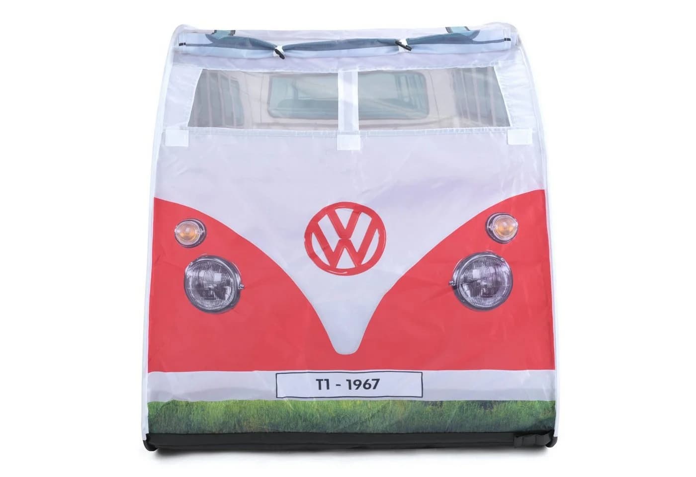VW Collection by BRISA Spielzelt T1 Bulli Pop-Up Zelt Rot/Weiß - Bild 5