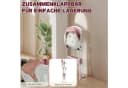 LALAHO Kinderstuhl 2-in-1 Rosa Verstellbar Klappbar mit Sicherheitsgurt Bild 3