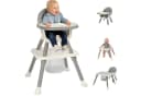 LALAHO Kinderklappstuhl 7-in-1 Grau PVC Bild 2