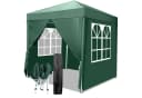 LALAHO Faltpavillon 2x2m mit 4 Seitenwänden UV-Schutz Bild 2