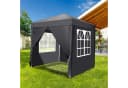 LALAHO Faltpavillon Partyzelt 2x2m mit 4 Seitenwänden Bild 1