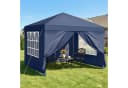 LALAHO Faltpavillon 3x3 m Gartenpavillon mit Seitenteilen Bild 1