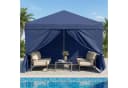 LALAHO Faltpavillon 3x3 m Gartenpavillon mit Seitenteilen Bild 3
