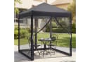 LALAHO Faltpavillon Partyzelt Pop Up Pavillon 2x2m mit 4 Netzvorhängen, UV-Schutz, Gartenpavillon höhenverstellbar, mit Tragetasche Bild 3