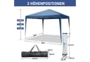 LALAHO Faltpavillon 3x3m Pop-Up Gartenpavillon höhenverstellbar Bild 1