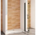 Duschparadies Dusch-Falttür Schwarz 195cm Easyclean Sicherheitsglas Bild 5
