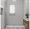 Duschparadies Dusch-Falttür 195cm Easyclean Glas Modern Bild 4