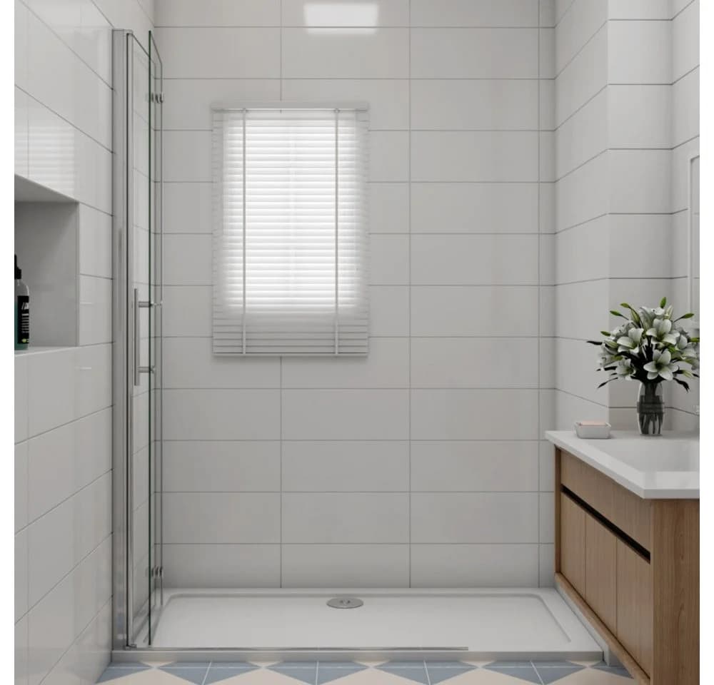 Duschparadies Dusch-Falttür 195cm Easyclean Glas Modern - Bild 4