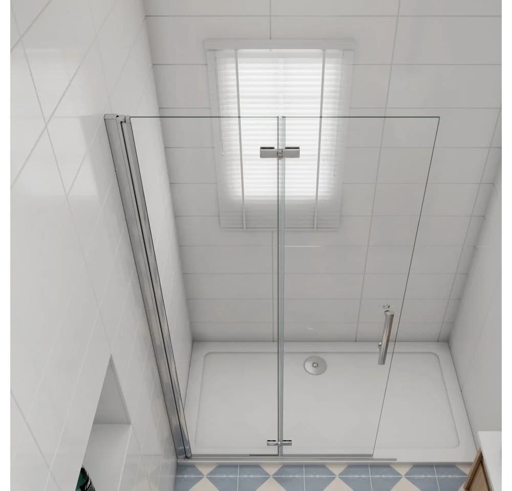 Duschparadies Dusch-Falttür 195cm Easyclean Glas Modern - Bild 5