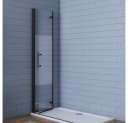 Duschparadies Dusch-Falttür Schwarz 195cm Easyclean Sicherheitsglas Bild 4