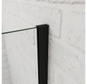 Duschparadies Badewannenaufsatz 140cm Duschwand ESG Glas Bild 3