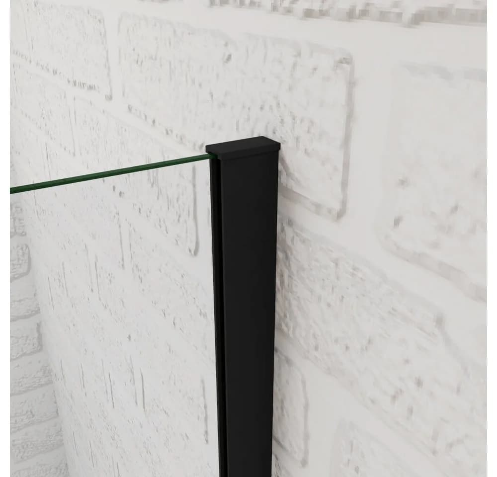 Duschparadies Badewannenaufsatz 140cm Duschwand ESG Glas - Bild 3