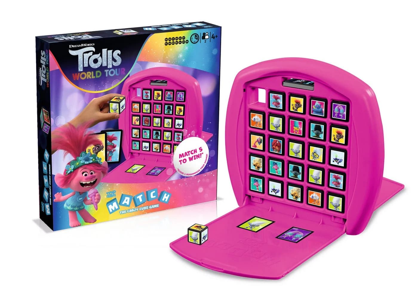 Winning Moves MATCH Trolls 2 Brettspiel Bunt
