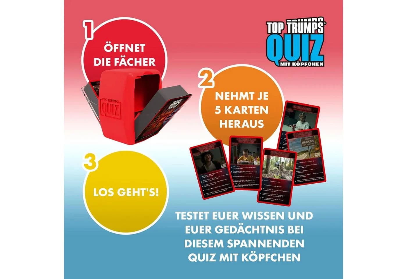 Winning Moves Top Trumps Quiz – Stranger Things - Bild 3