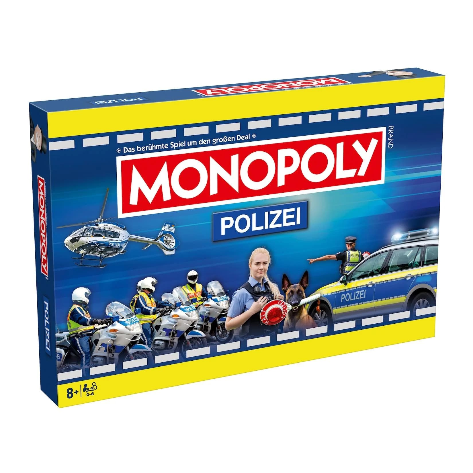 Monopoly Polizei 2.0 Gesellschaftsspiel Brettspiel von Winning Moves