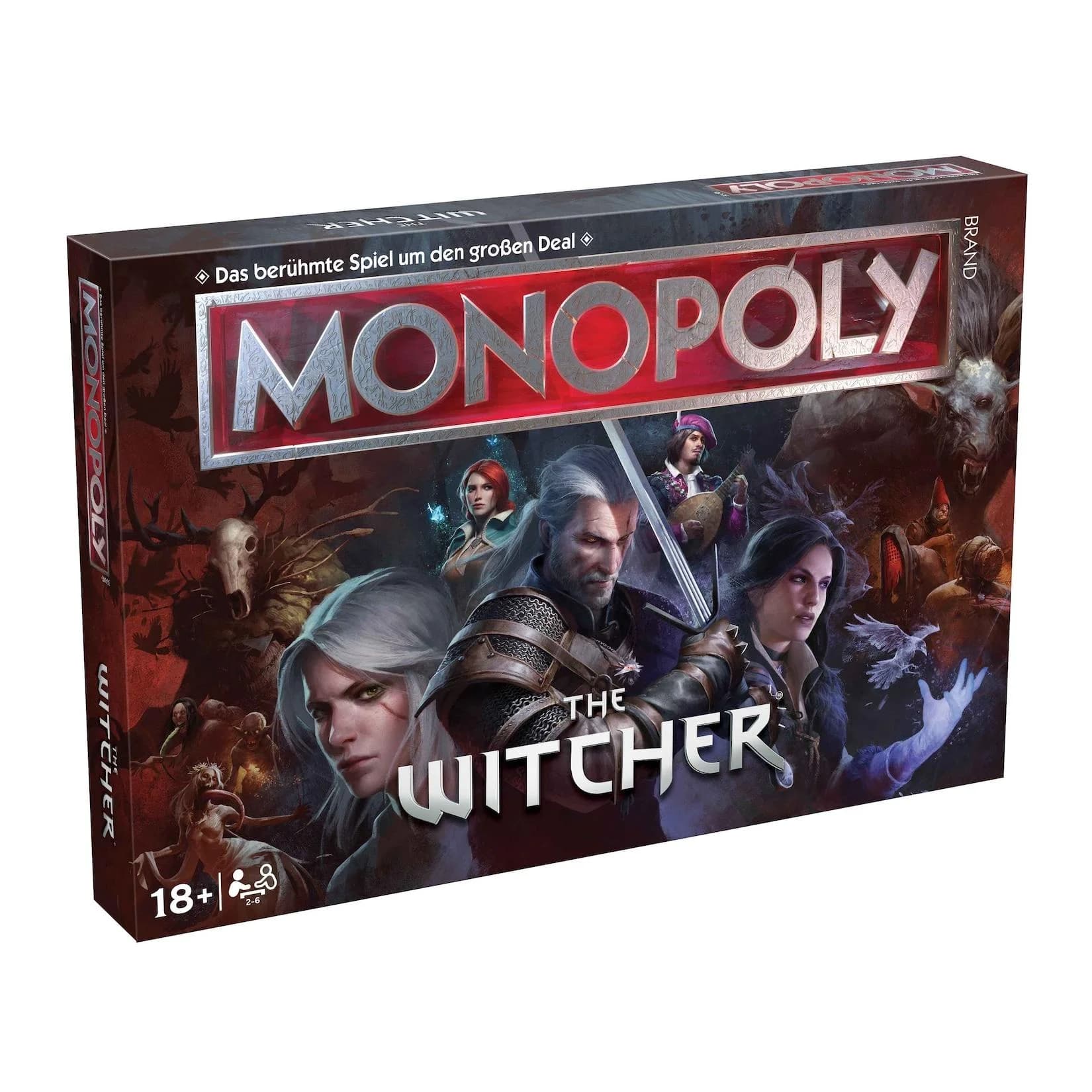 Winning Moves Monopoly The Witcher Brettspiel Deutsch