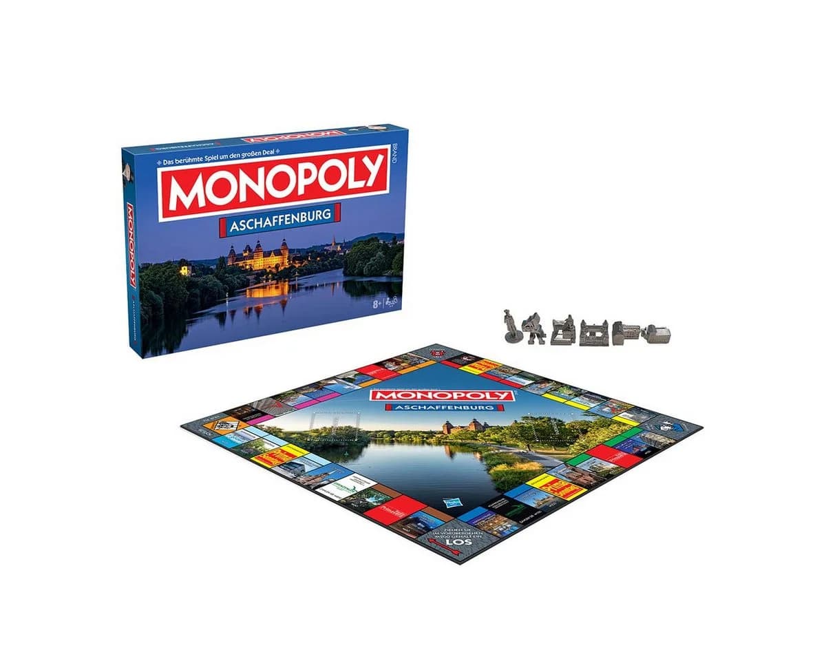 Winning Moves Monopoly Aschaffenburg Brettspiel - Bild 2