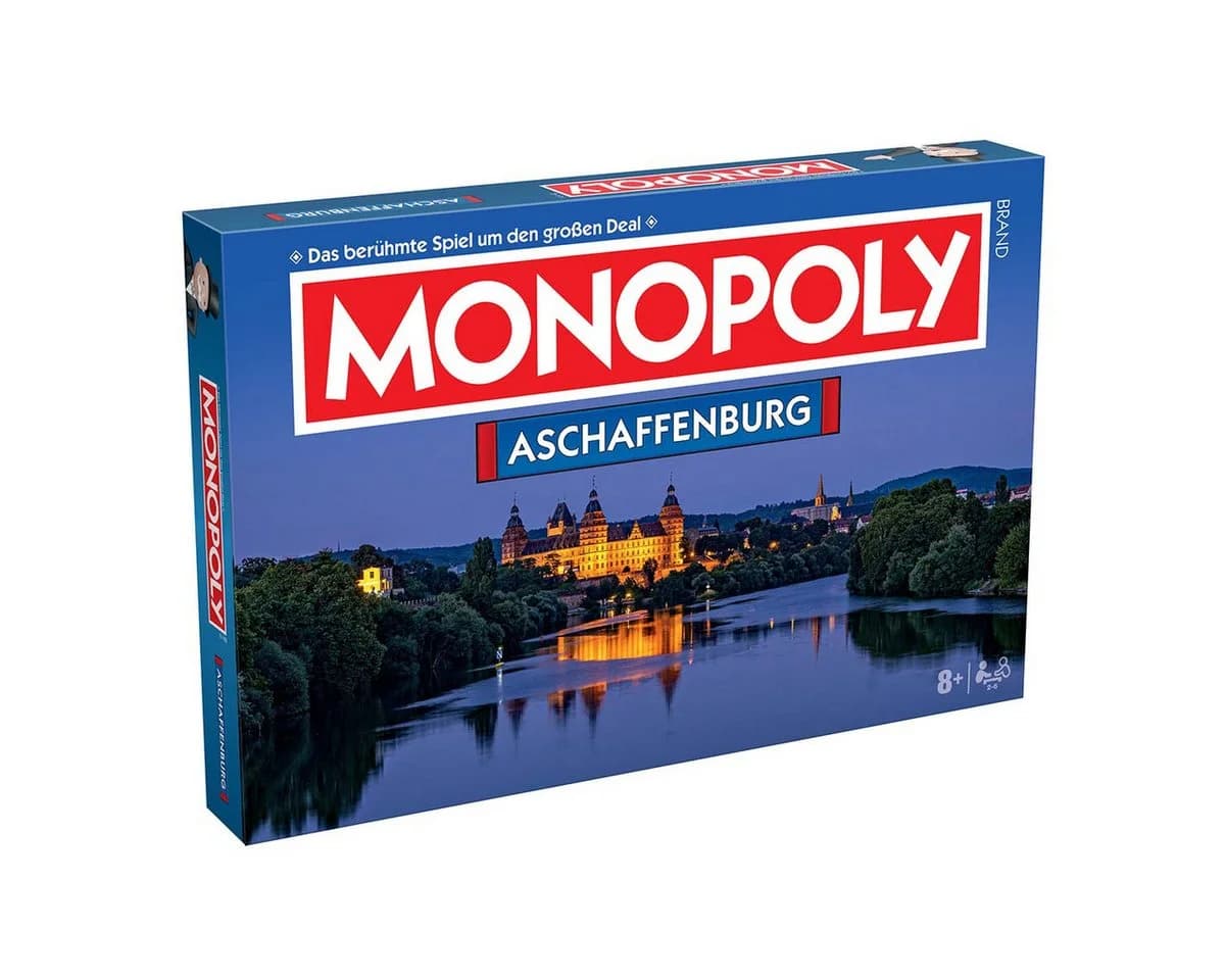 Winning Moves Monopoly Aschaffenburg Brettspiel - Bild 3