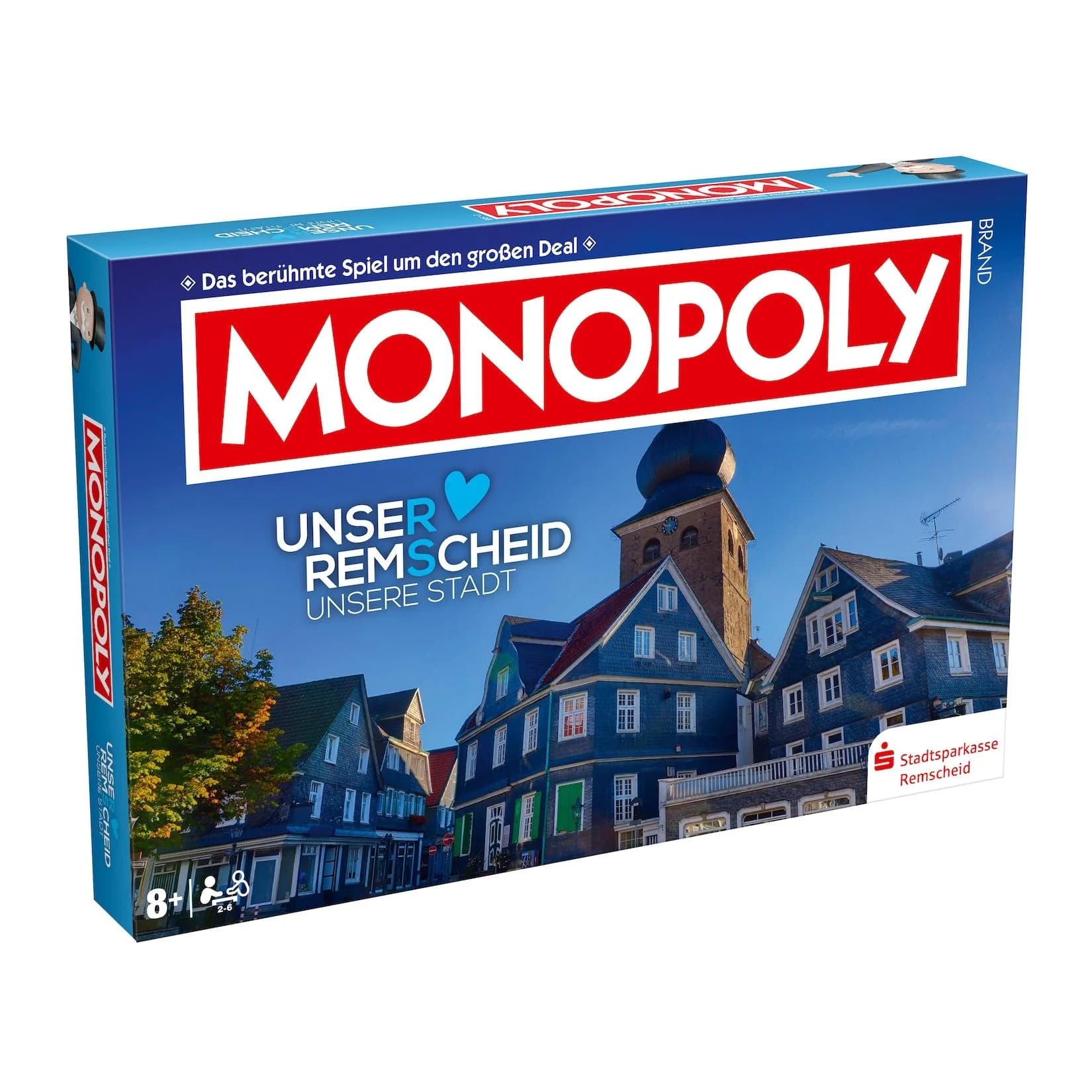 Monopoly Remscheid - Brettspiel Gesellschaftsspiel City Edition