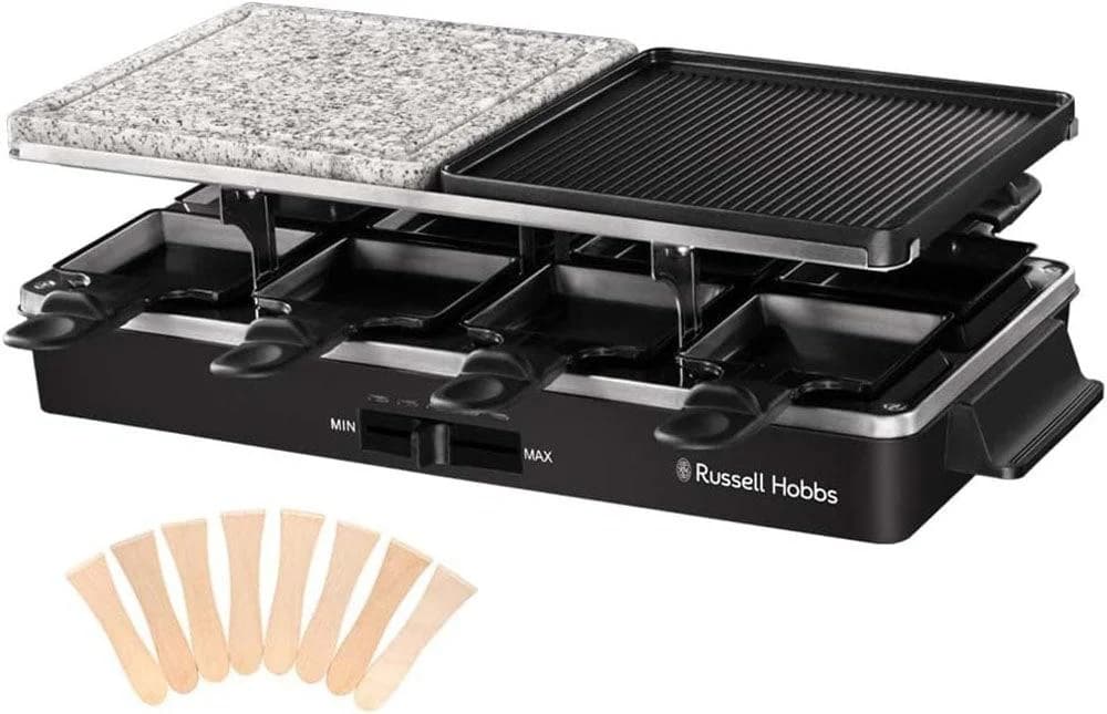 Russell Hobbs Raclette Grill 8 Personen Schwarz - Bild 2