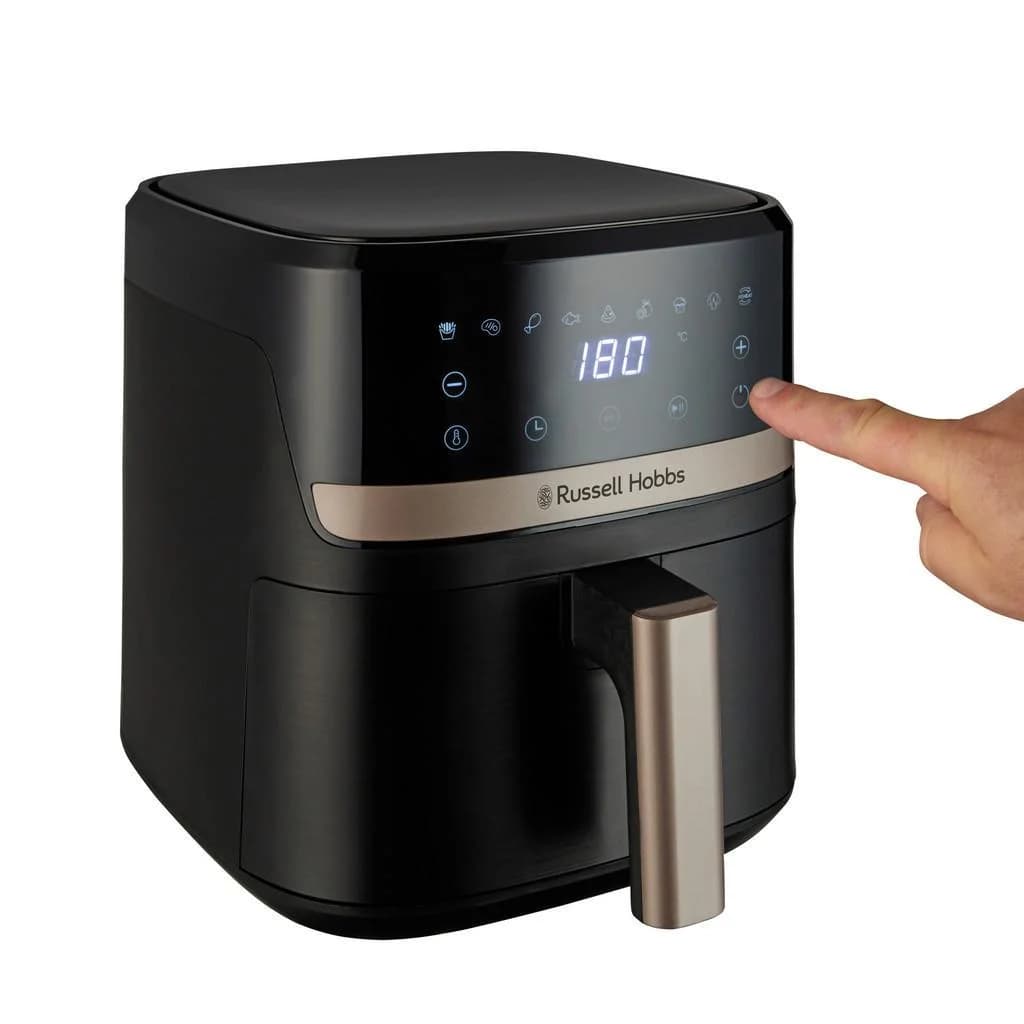 Russell Hobbs Heißluftfritteuse Schwarz 4,3 L Touchscreen