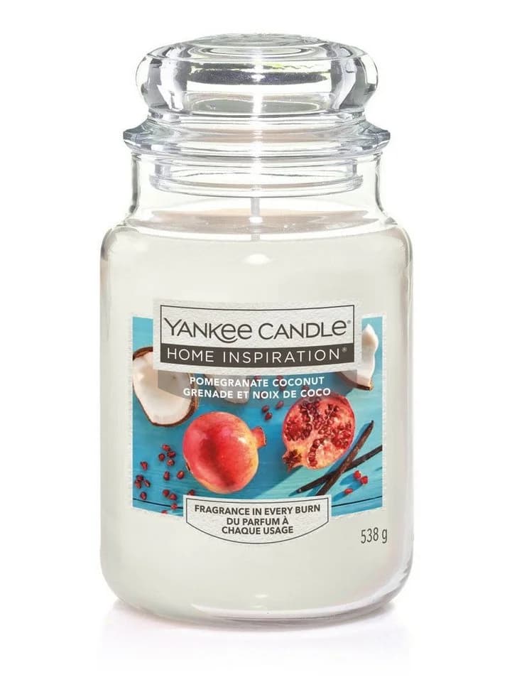 Yankee Candle Duftkerze Großes Glas Pomegranate Coconut 538 g