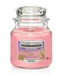 Yankee Candle Duftkerze Mittleres Glas Pink Island Sunset 340 g Rosa Bild 2