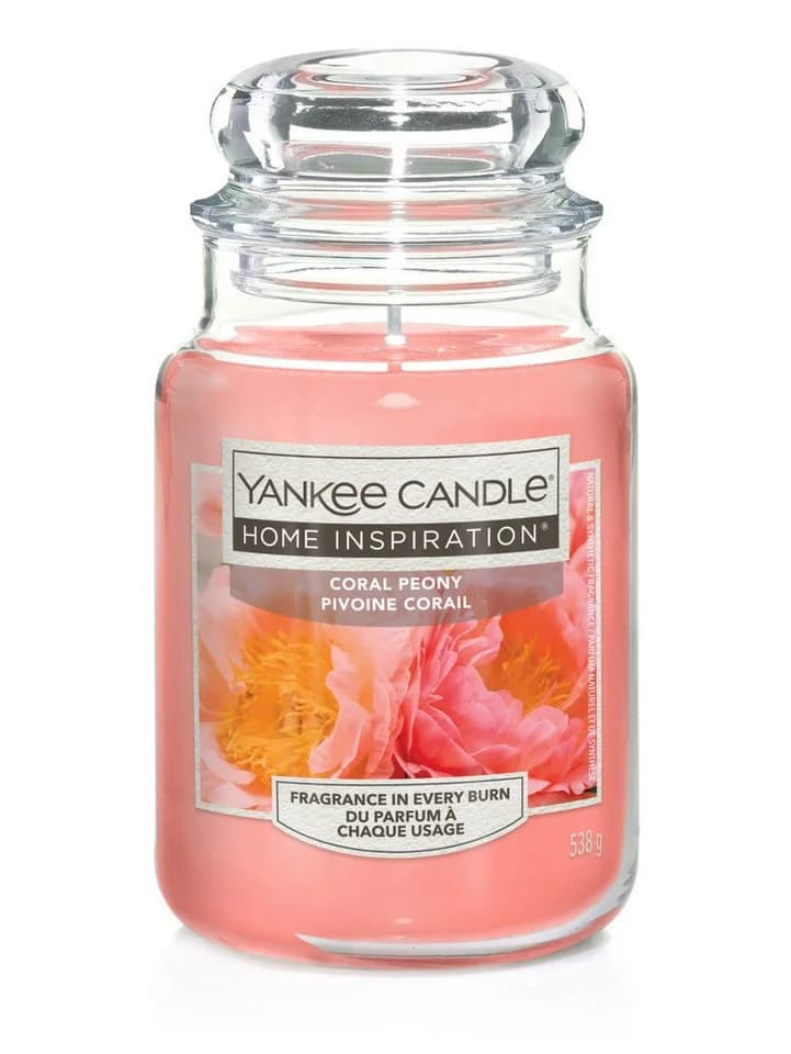 Yankee Candle Duftkerze Großes Glas Coral Peony