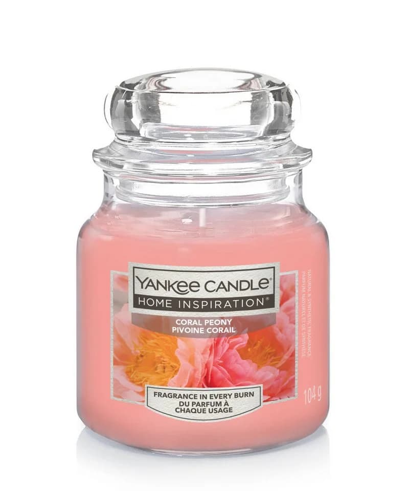 Yankee Candle Duftkerze Coral Peony 104g Rosa