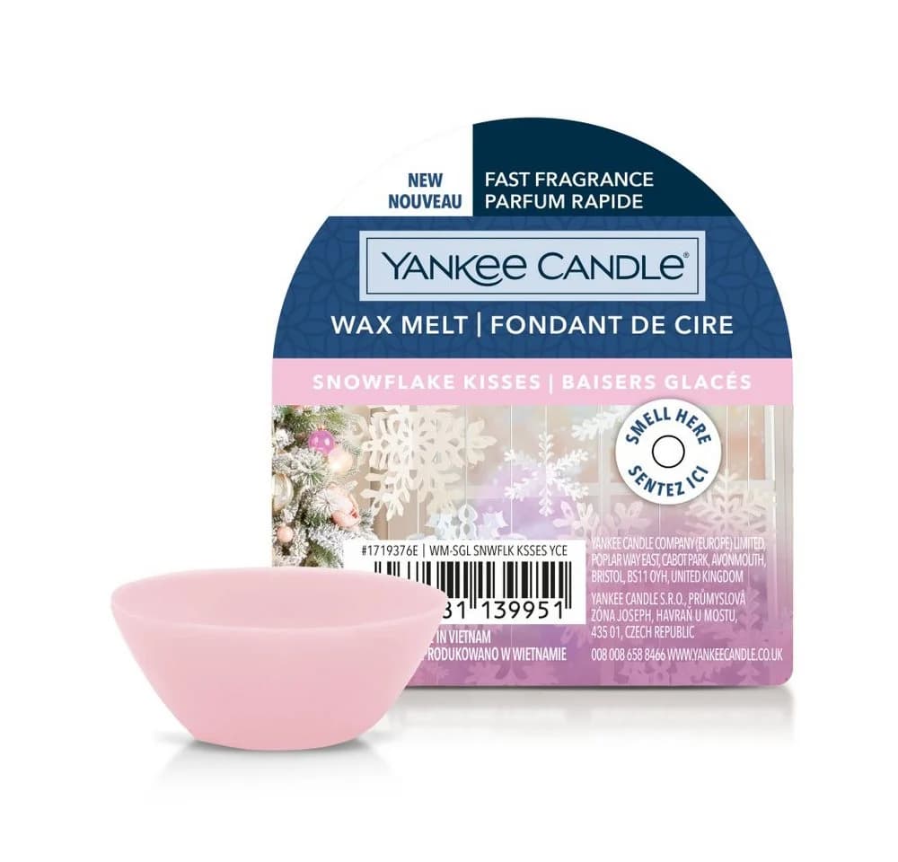 Yankee Candle Duftkerze Schneeflocke Süsslich-fruchtig
