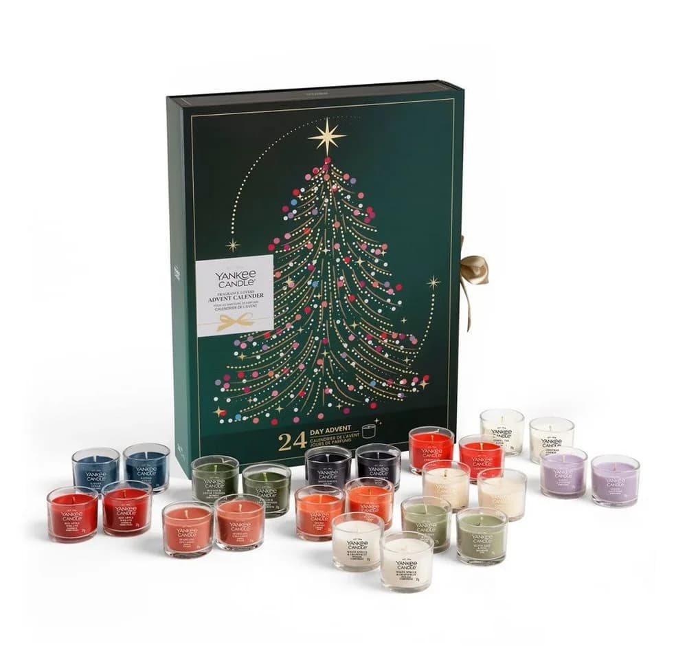 Yankee Candle Adventskalender 2026 mit 24 Mini-Kerzen in 12 Düften - Bild 3
