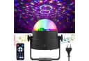Athlix LED Discokugel 360° Rotation mit Fernbedienung 7 Farbmuster Bild 3