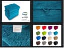 MatratzenL.A.B® Duschtuch 70x140 cm Rimini 100% Baumwolle Violett Bild 3
