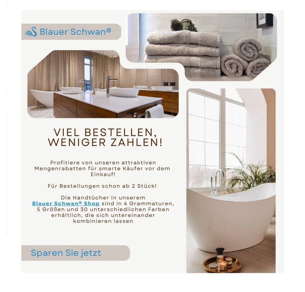MatratzenL.A.B® Duschtuch 70x140 cm Rimini 100% Baumwolle Violett - Bild 4