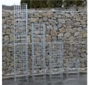 Defactoshop Drahtkorb Gabione Metall Grau Bild 4