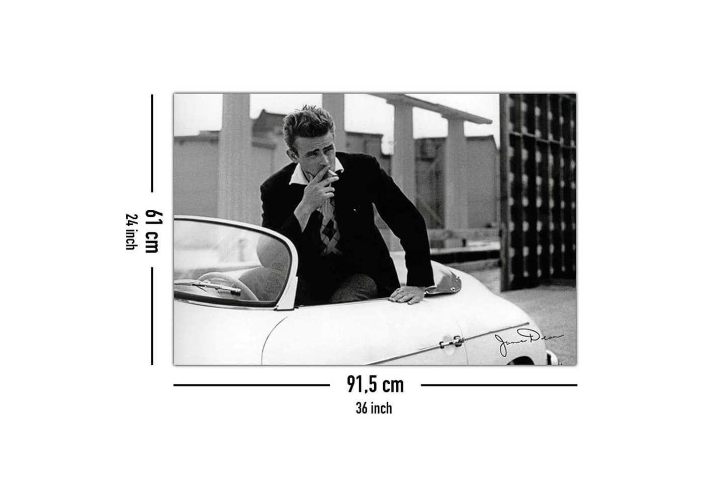 James Dean Poster 91,5 x 61 cm - Bild 5