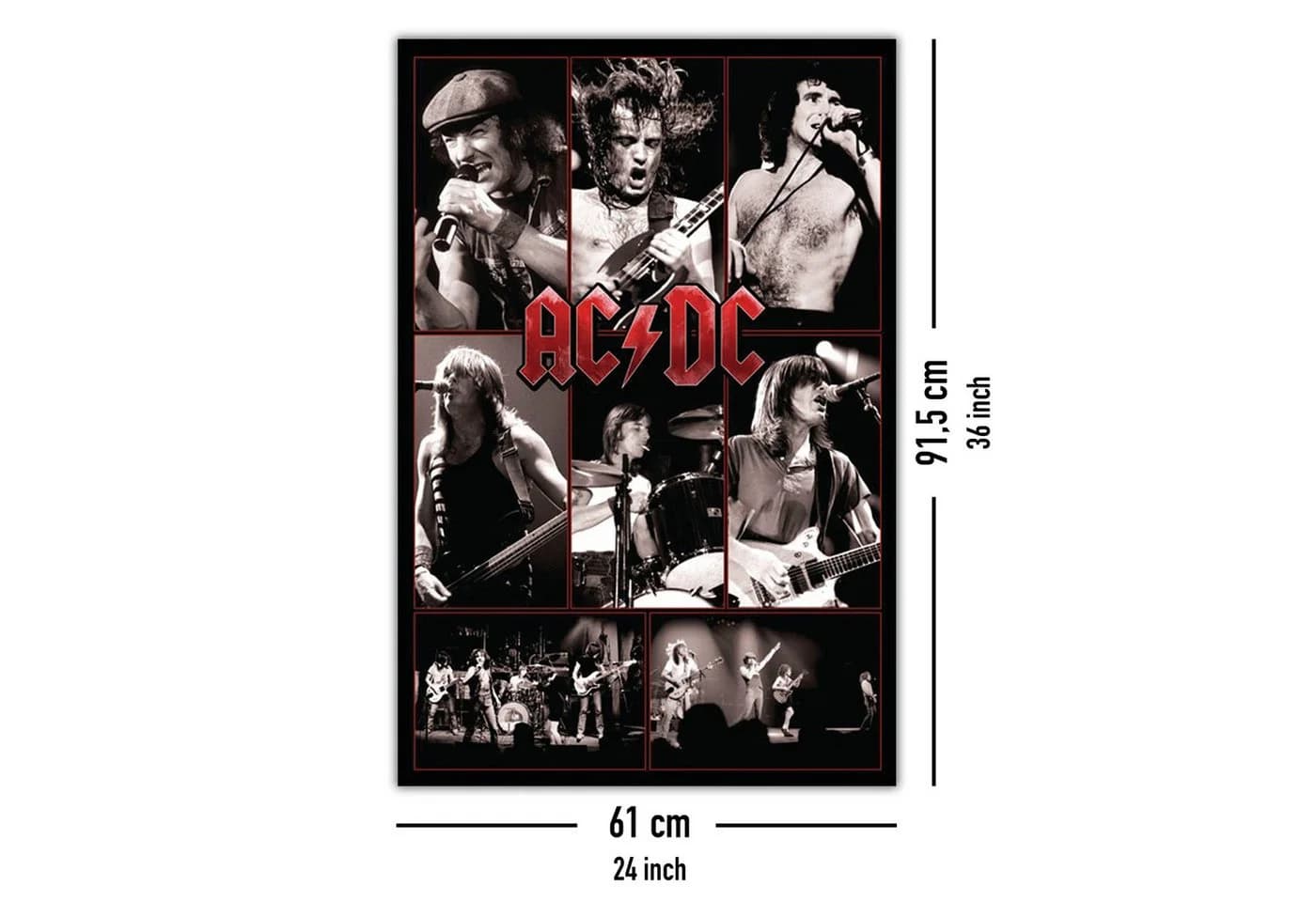 Pyramid AC/DC Poster Live 61 x 91,5 cm - Bild 5