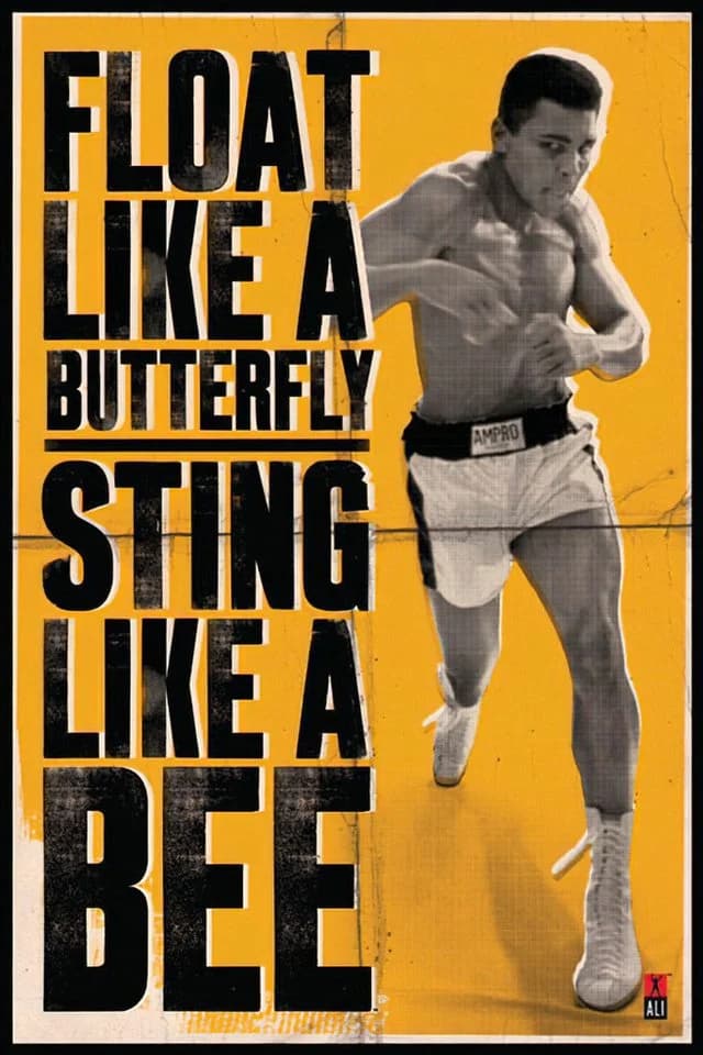 PYRAMID Poster Muhammad Ali Float and Sting 61 x 91,5 cm - Bild 2