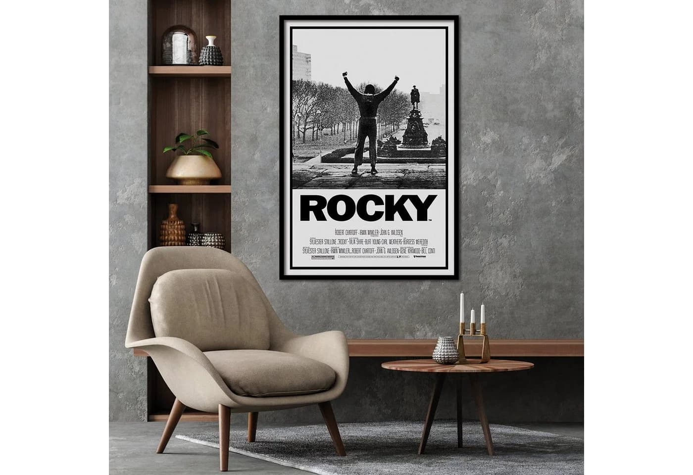 Pyramid Rocky Poster Hauptplakat Sylvester Stallone